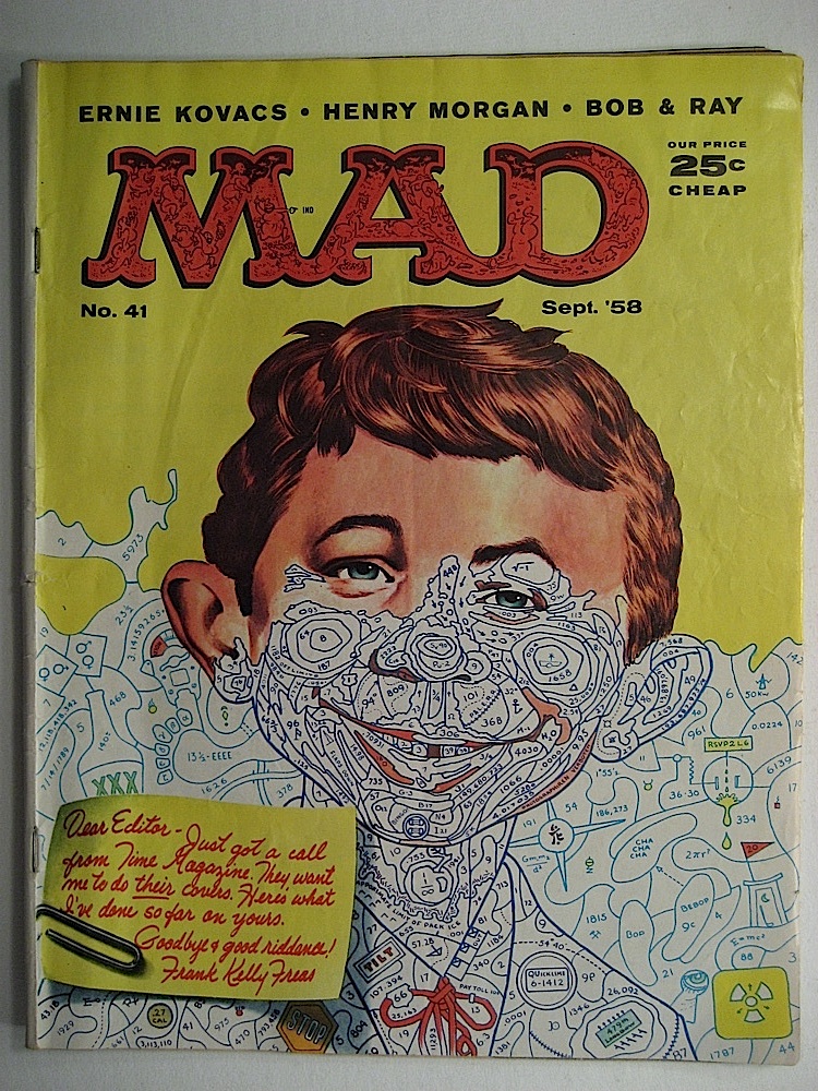 Mad Magazine No. 41 Ernie Kovacs, Henry Morgan, Bob & Ray
