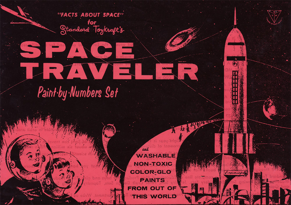 Space Traveler Paint-by-Numbers Set