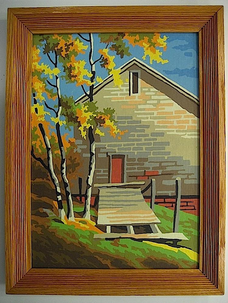 Country Scene (16P) Paint By Number Museum