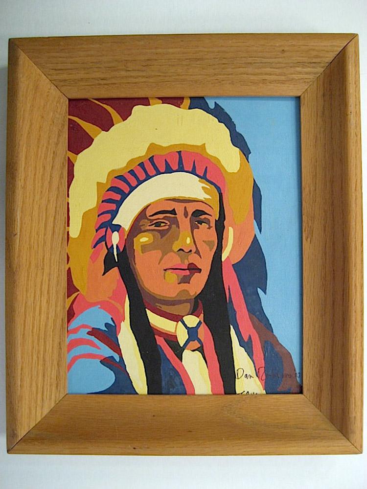 American Indians (16YY2) Paint By Number Museum
