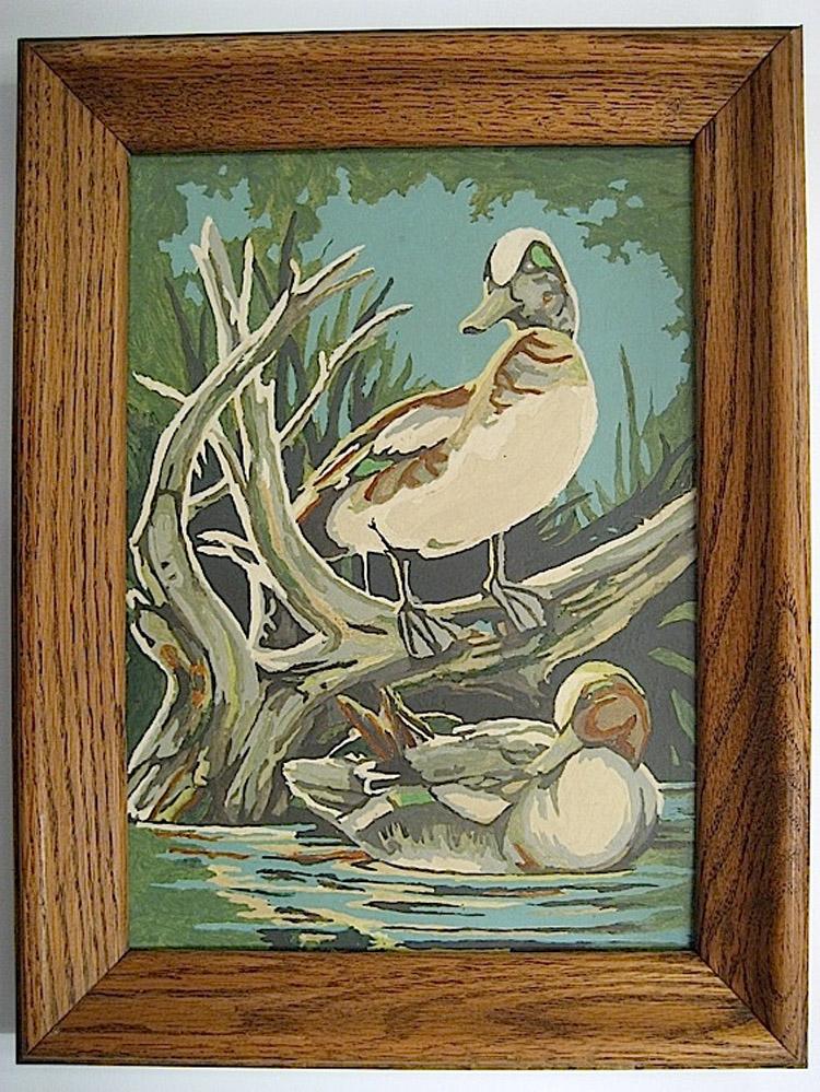 Marsh Dwellers (17GG2) Paint By Number Museum