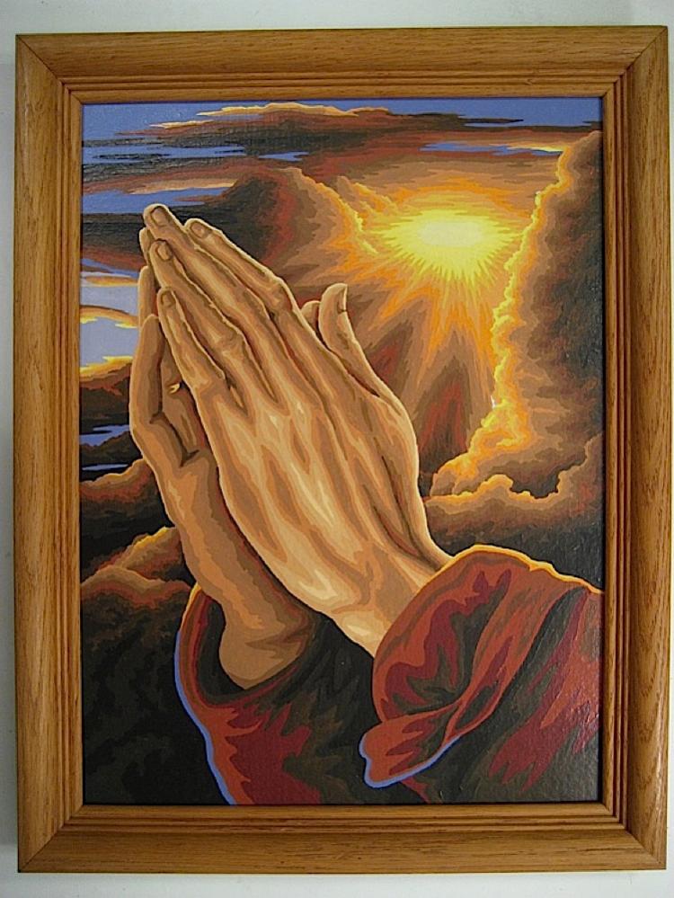 Praying Hands (14HH7) | Paint By Number Museum