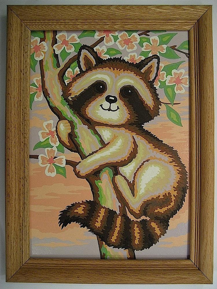 Raccoons (1HH3) Paint By Number Museum