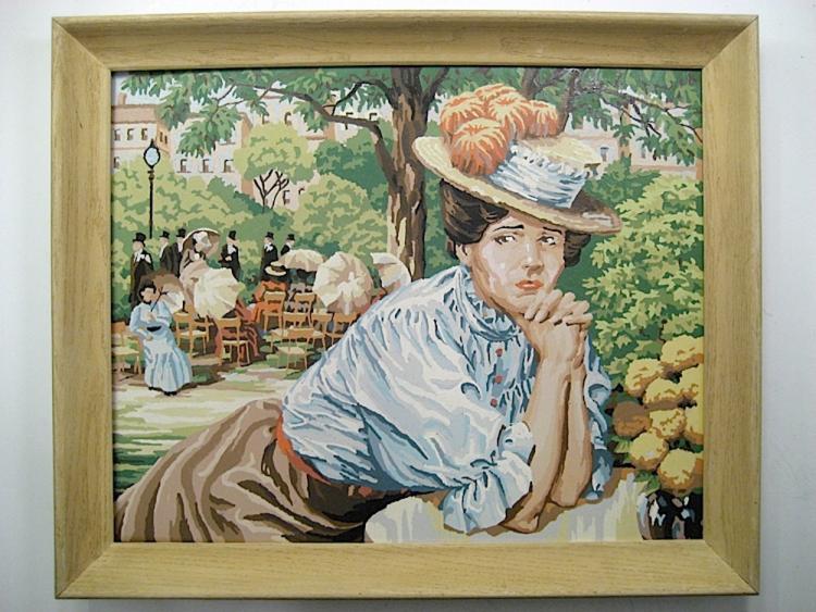 Old Fashioned Girl (30U) Paint By Number Museum