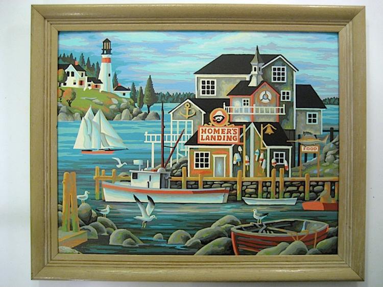 Homers Landing (16DD2) Paint By Number Museum