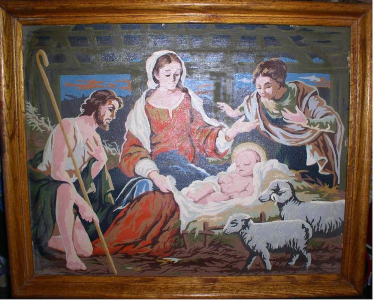 Nativity (44BB2) Paint By Number Museum