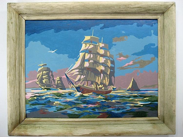 On The Bounding Main 45U2 Paint By Number Museum