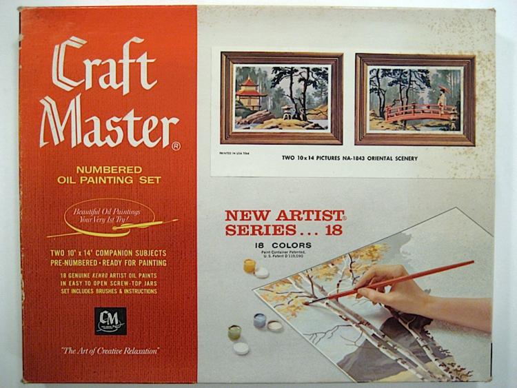 Craft Master New Artist...18 Paint By Number Museum