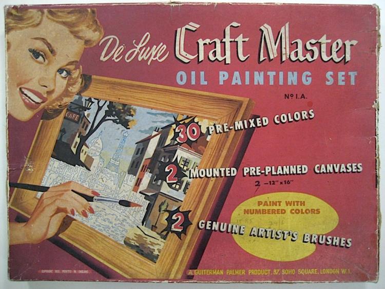 Craft Master DeLuxe 30 Paint By Number Museum