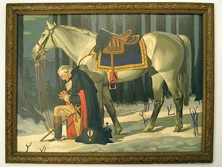 Prayer at Valley Forge , Washington At Prayer (9CCC) | Paint By