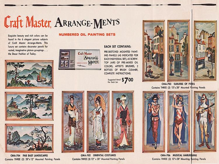 Craft Master 1,2,3 Paint By Number Museum