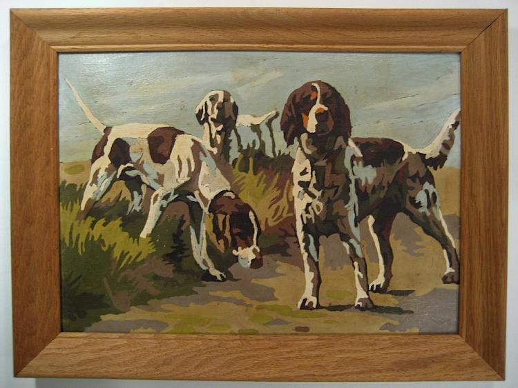 Hunting Dogs (47CCCC) Paint By Number Museum