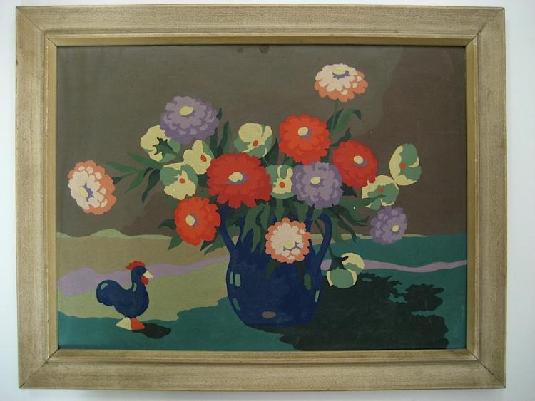 Zinnias (47T4) Paint By Number Museum