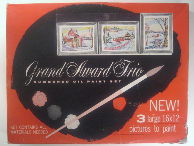 Grand Award Trio Paint By Number Museum