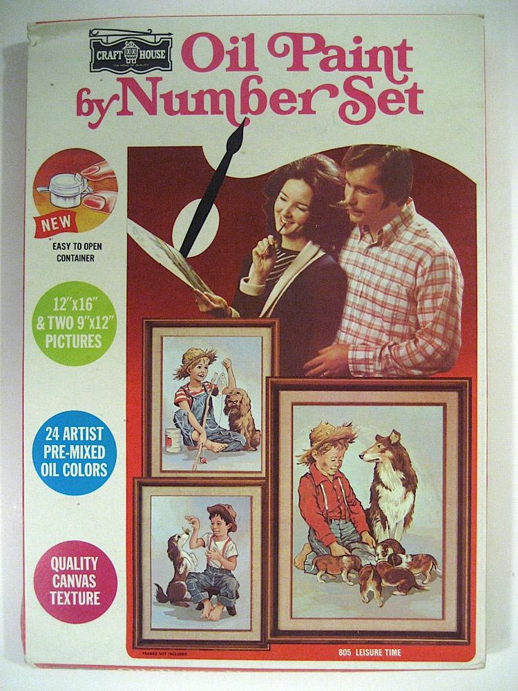 Oil Paint by Number 8016 Paint By Number Museum