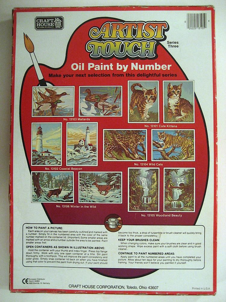 Artist Touch Three 131016 Paint By Number Museum