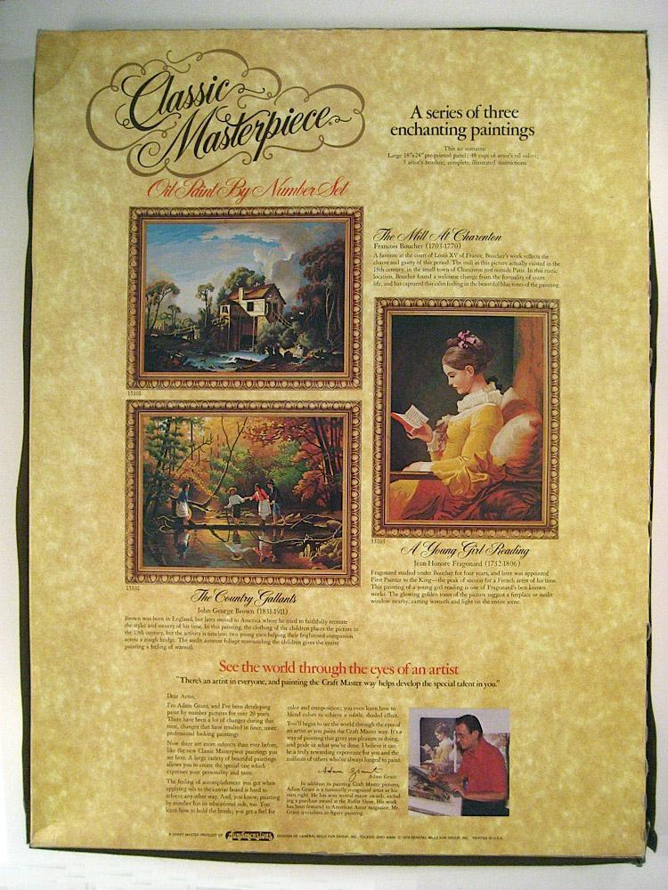 Classic Masterpiece 131013 Paint By Number Museum