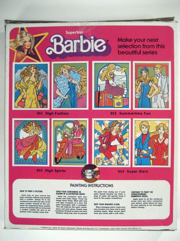 SuperStar Barbie | Paint By Number Museum