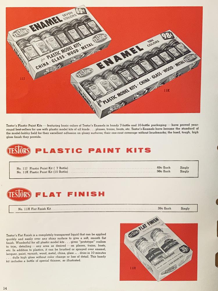 Testors Full 1959 Catalog Paint By Number Museum