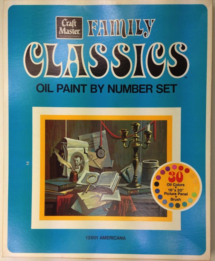 family Classics 125016 Paint By Number Museum