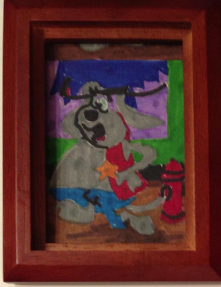 Deputy Dawg (25DD5) Paint By Number Museum