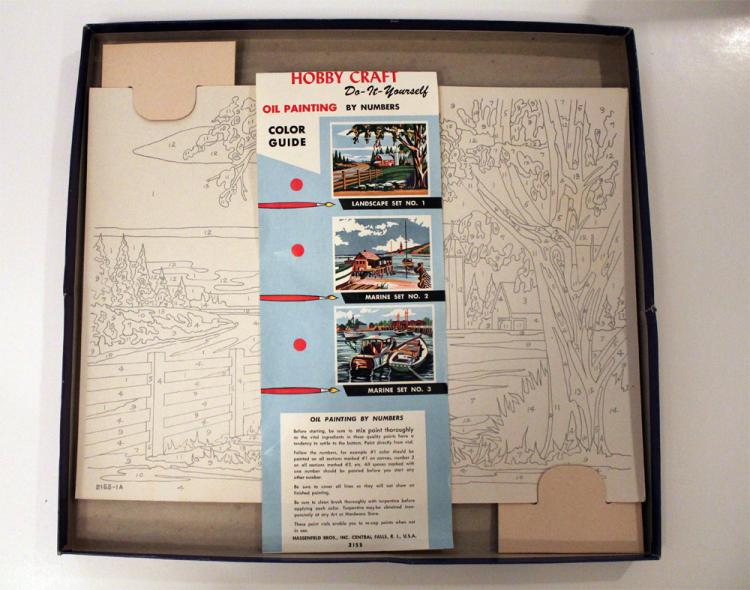 Hobby Craft Do It Yourself Paint By Number Museum