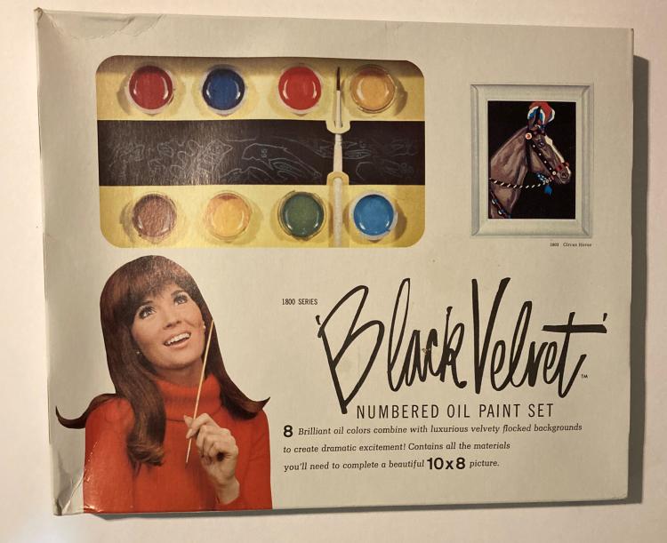 Black Velvet Paint By Number Museum