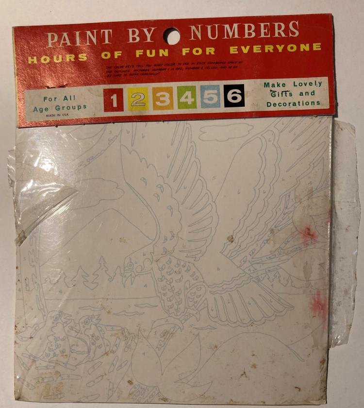 Lowe Picture Cards (2) Paint By Number Museum