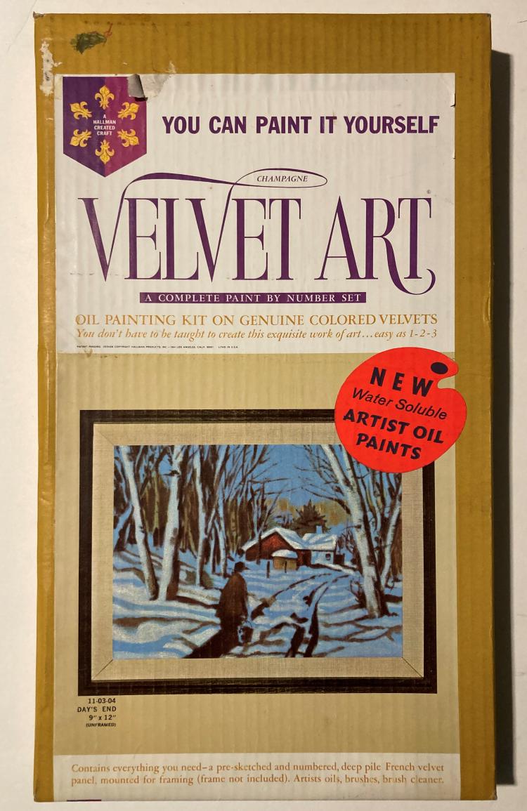 Champagne Velvet Art Paint By Number Museum