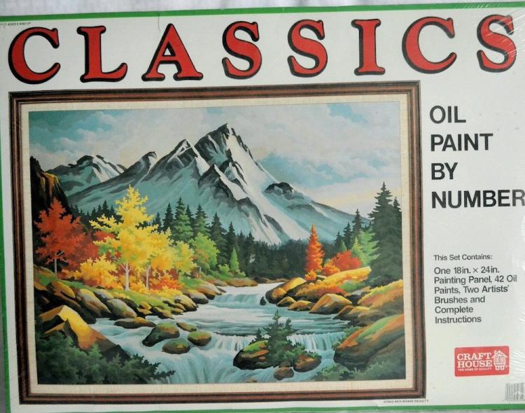 Classics 07901 7? Paint By Number Museum