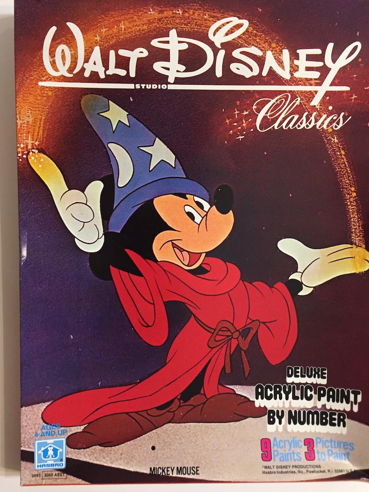Walt Disney Studio Classics 3panels 9x10 7x11 Kit Paint By Number Museum