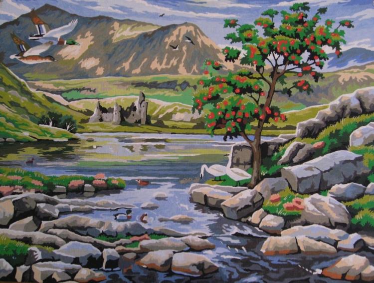 Scottish Glen (33UUUUR9) Paint By Number Museum