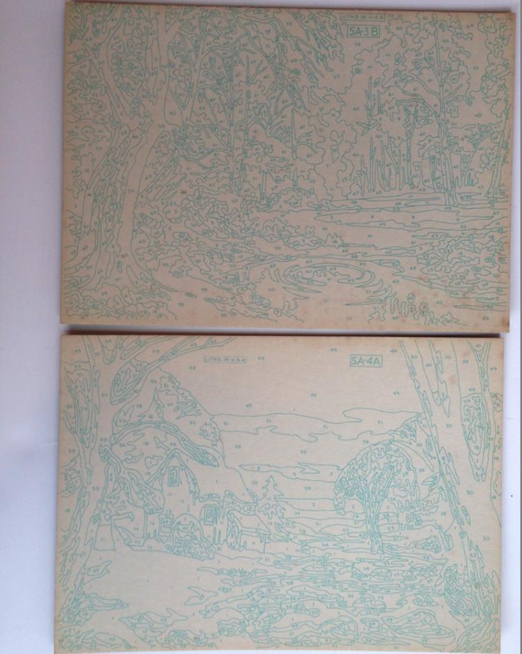 Lee Wards Category 31 (10x14) Paint By Number Museum