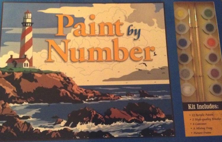 Paint By Number (Barnes & Noble) Kit | Paint By Number Museum